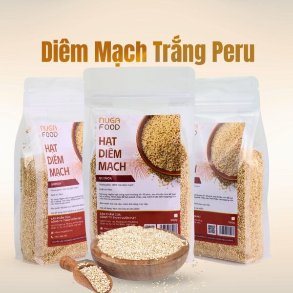 hạt quinoa diêm mạch