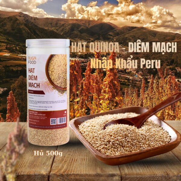 Hạt quinoa diêm mạch eat clean