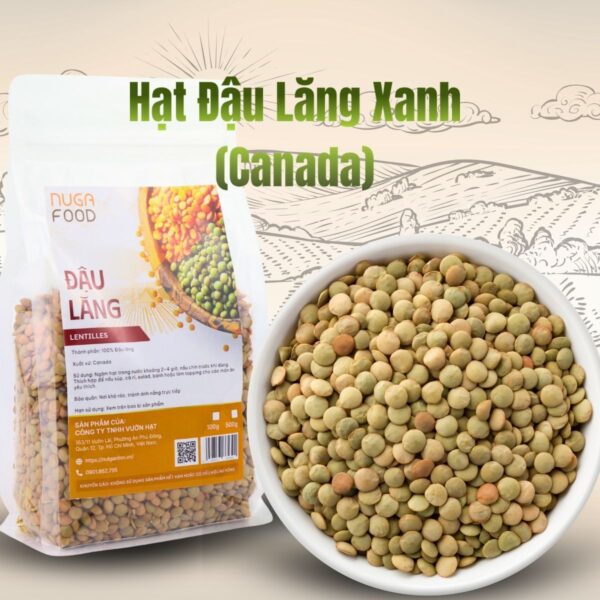 hạt đậu lăng xanh canada